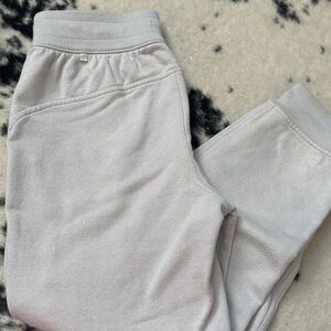 RARE Lululemon Sparkly Grey Scuba Joggers